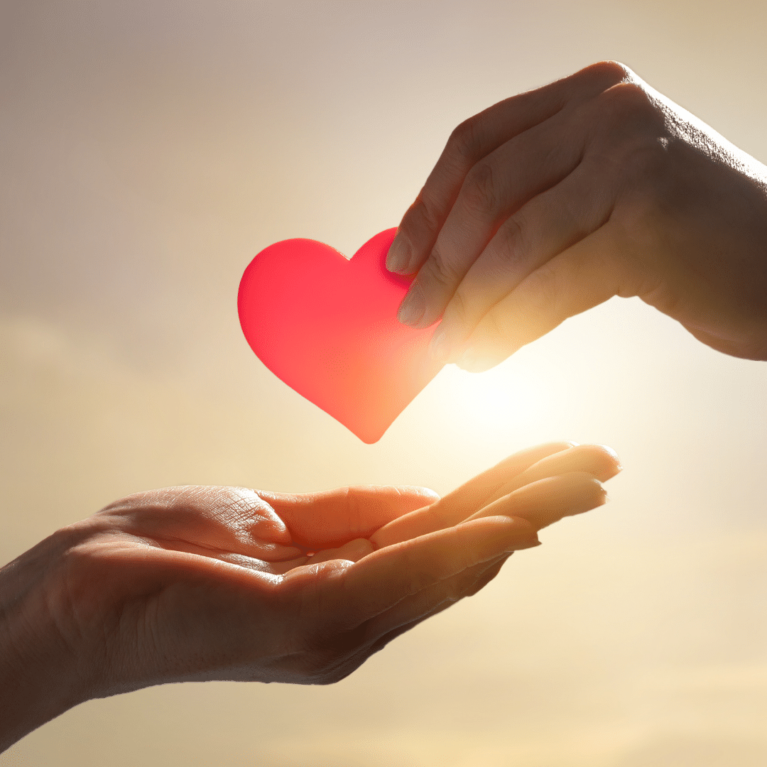 Giving hearts